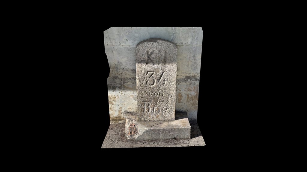 Milestone Brig - Furkapass km 34