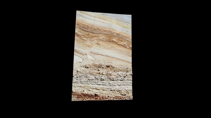 Geological lacquer profile, TNO, the Netherlands 3D Model