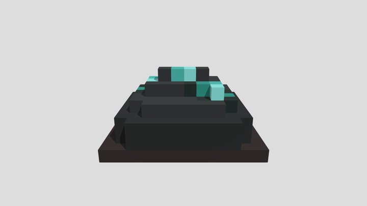 Luminous Lichen - Voxel 32x32 – Modèle 3D gratuit STL