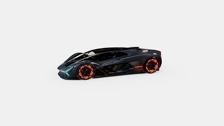 Lamborghini Terzo Millennio | www.vecarz.com – Kostenloses 3D-Modell STL
