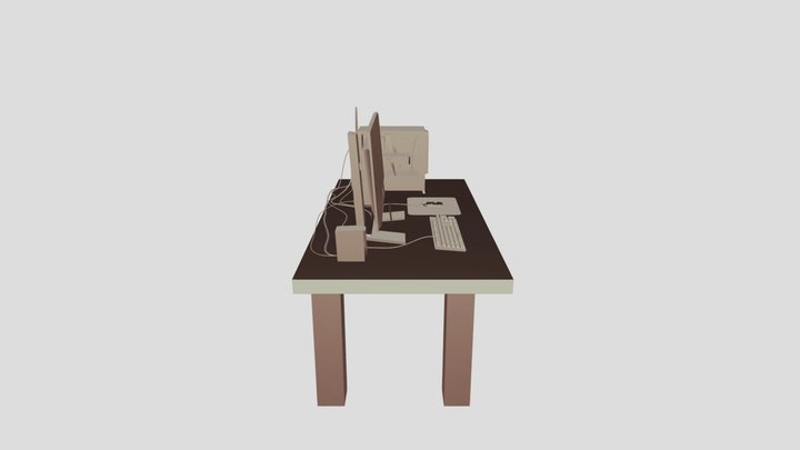 Cube 3D Model