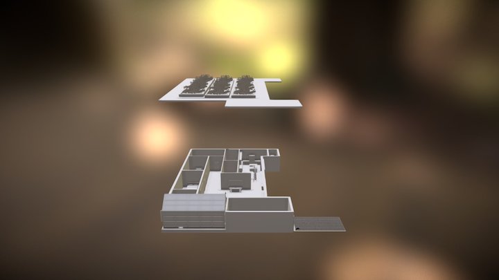 Green Community House 3D Model