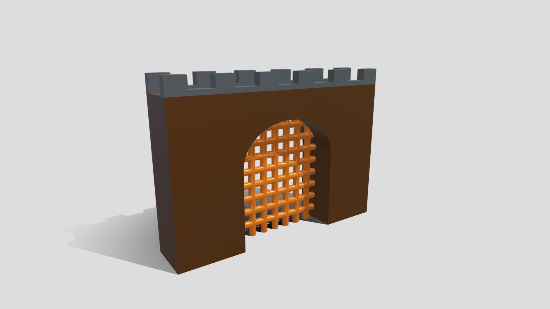 Wall Gate - Download Free 3D model by Warfare (@warfare34) [9ae701d ...