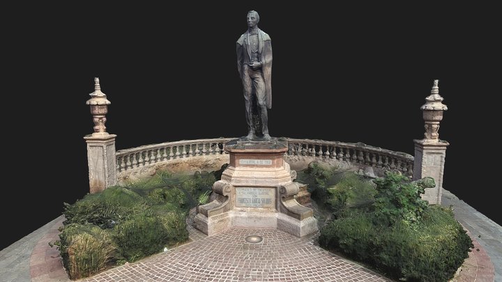 Monumento a Francisco García Salinas - México 3D Model