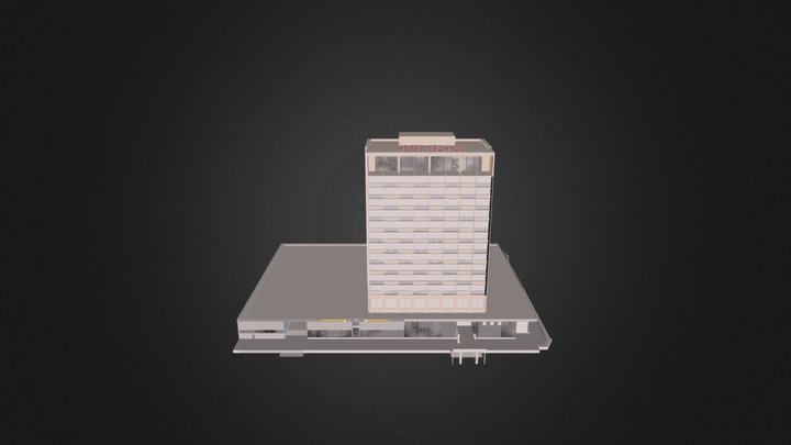 Hotel Ceahlau 3D Model