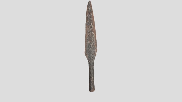 Italian Spearhead 3D Model
