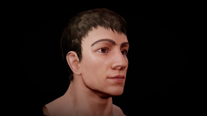 Man head 3D Model