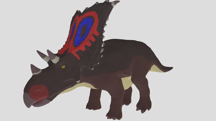WWD chasmosaurus (animated)