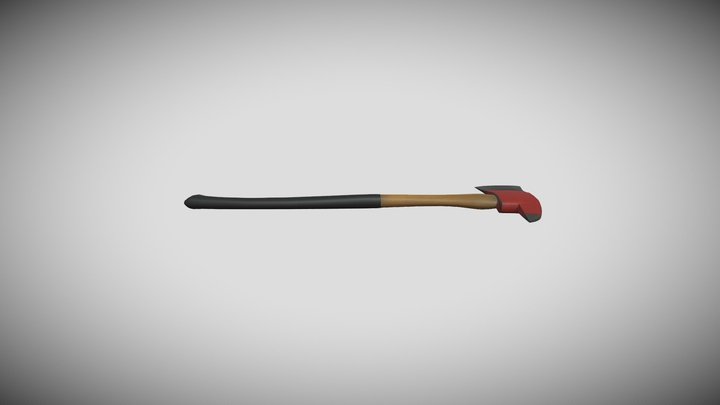 Fire Axe 3D Model