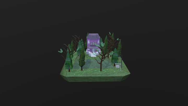 Coraline's House 3D Model