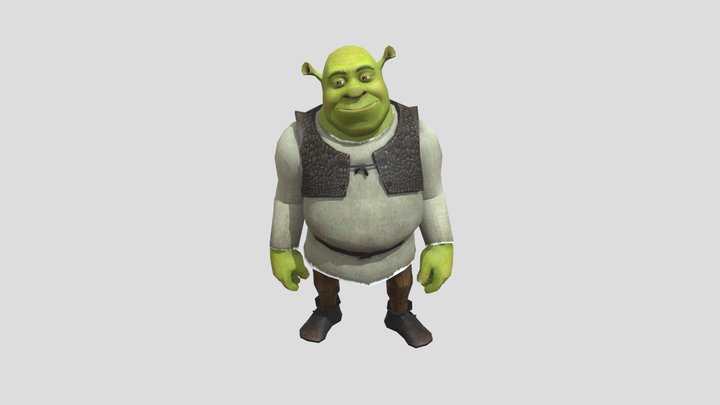 Shrek 3D Model