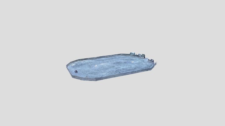 Ice Rink 3D Model