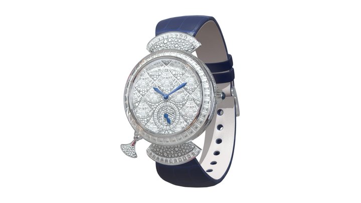 Diamond Watch 3D Model