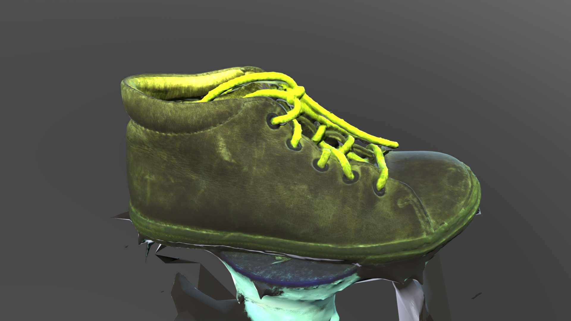 Testscan Shoe 2 — Sketchfab embed 3D viewer
