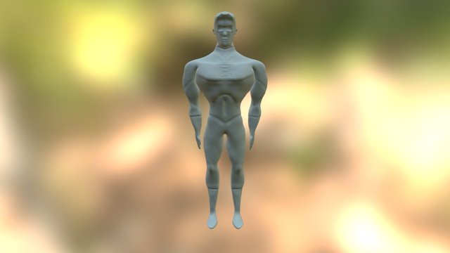 Hal Jordan (Green Lantern The animated series) 3D Model