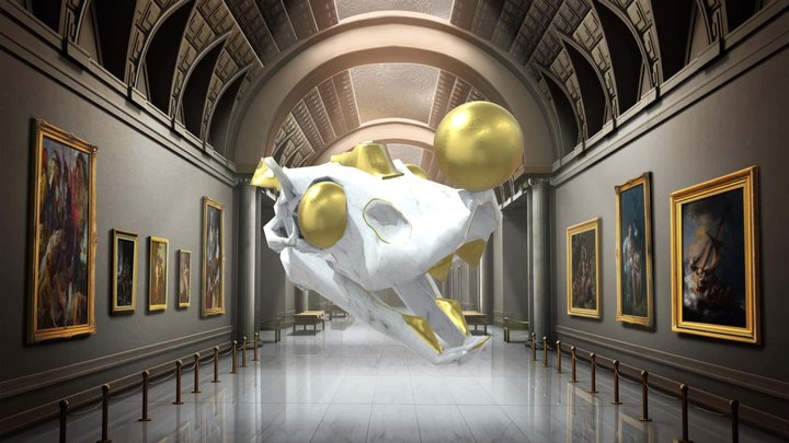 Fallen God 3D Model