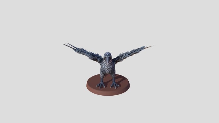 sculpt_Gryphon14 3D Model
