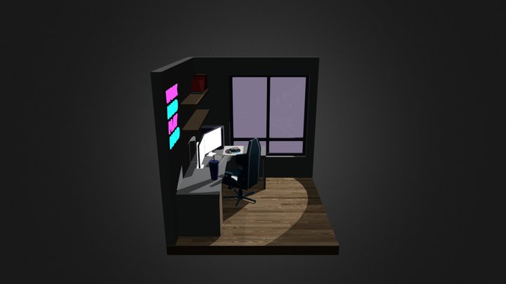 Workspace - Room 1 3D Model