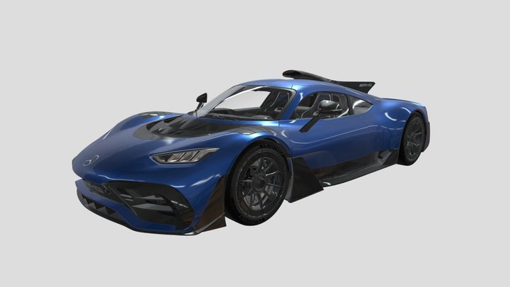 MERCEDES BENZ PROJECT ONE 3D Model
