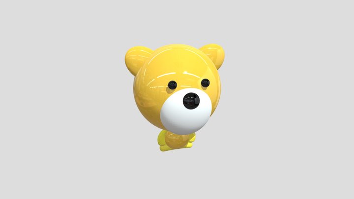 熊 3D Model