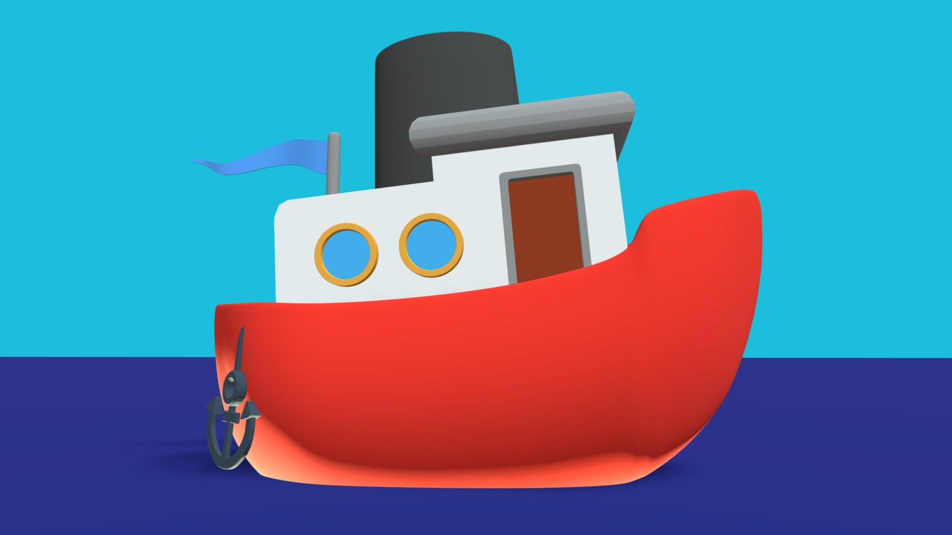Toy Ship model