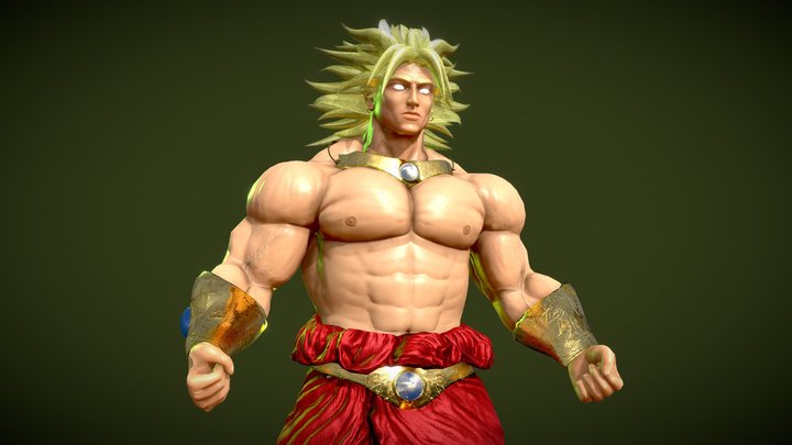ArtStation - Goku (Saiyan Saga) - Roblox Model