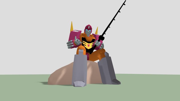 Hot Rod G1 3D Model