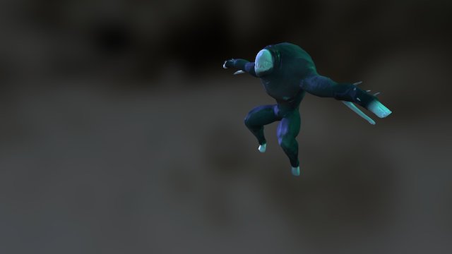 Evil Bamby Low 3D Model