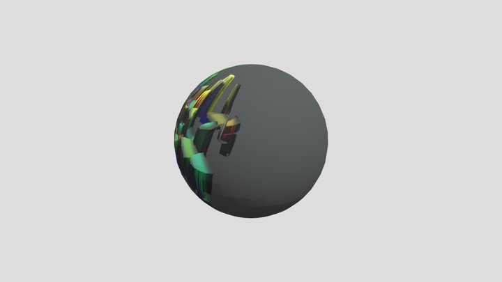 Sparkling lines #6 3D Model