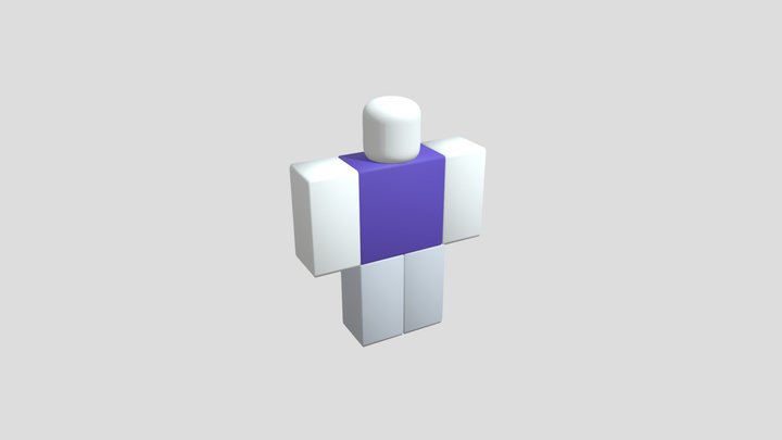 Soft Blocky Avatar 3D Model