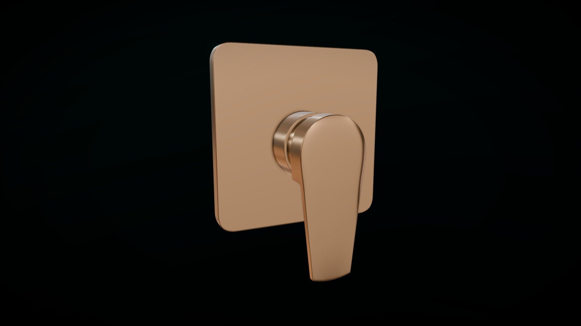 Acabamento Monocomando de Chuveiro - B07006RG — Sketchfab embed 3D viewer