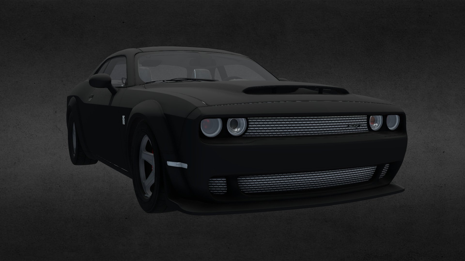 Dodge Challenger Demon - 3D model by emad-tvk [9afc90e] - Sketchfab