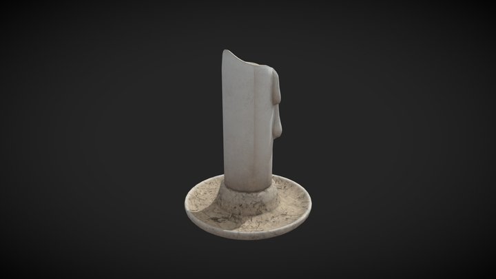 Candle 3D Model