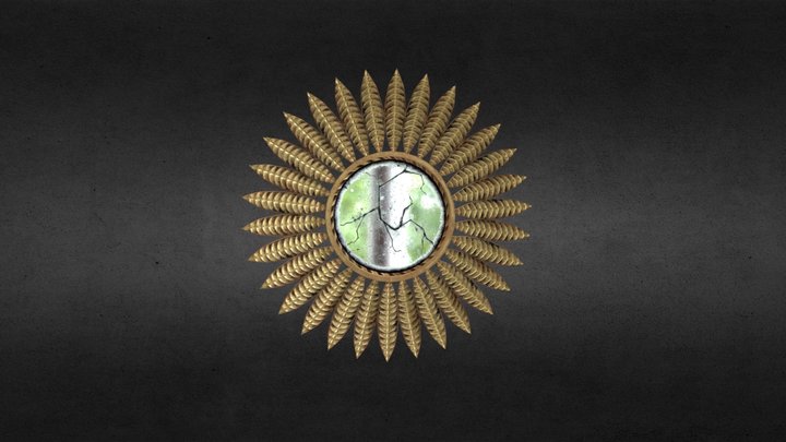 Broken mirror 3D Model