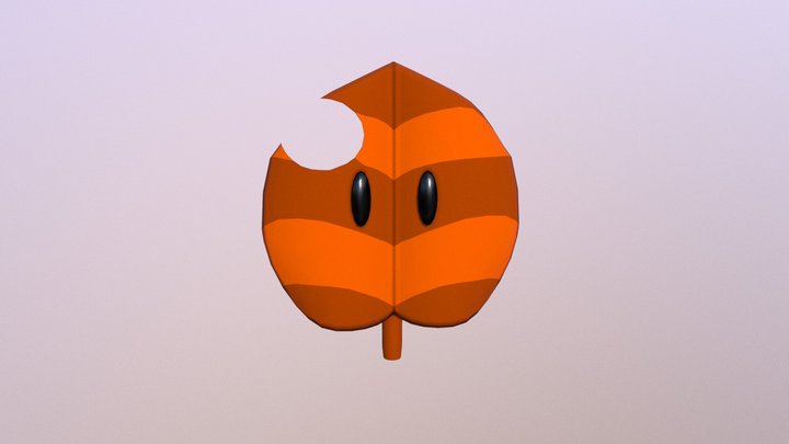 Super Leaf (Super Mario Bros) – Gratis 3D-model STL