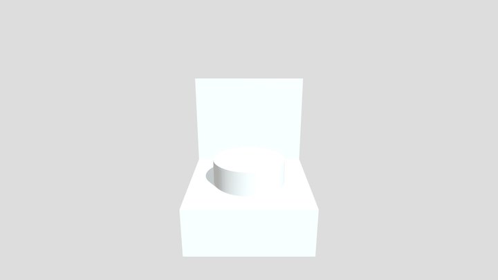 Schräger Sgtein 3D Model