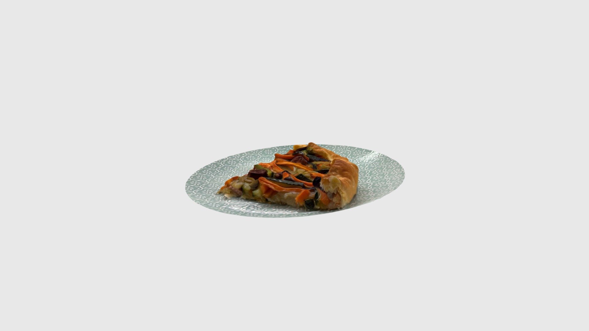 Torta di pasta brisé e ortaggi