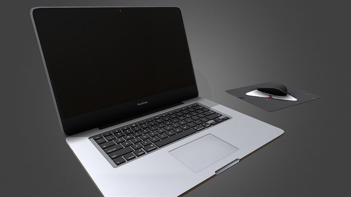MacBook pro 3D Model