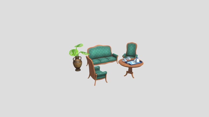 thi cong noi that cao cap ahome uy tin 3D Model