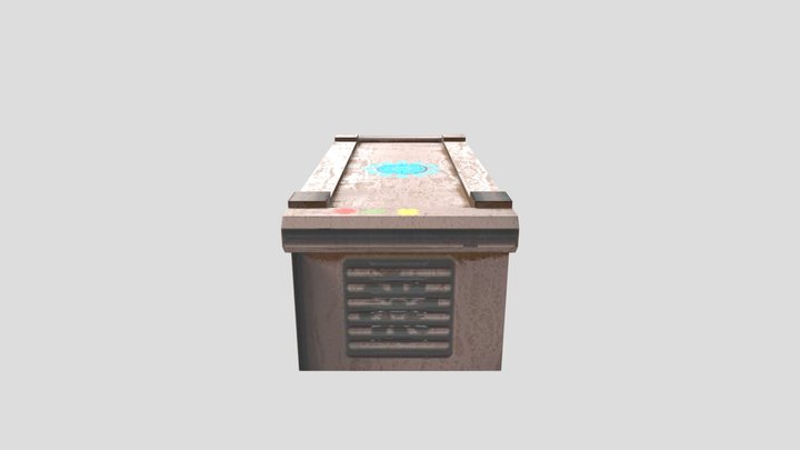 Space Table 3D Model