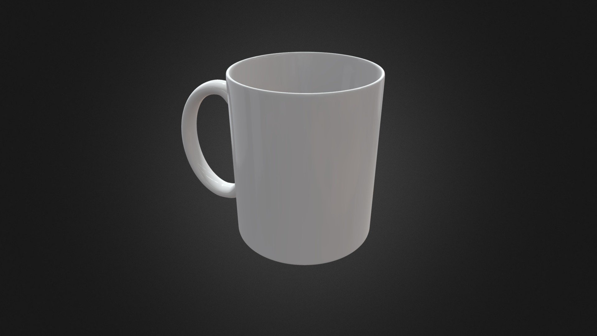 High Poly Mug