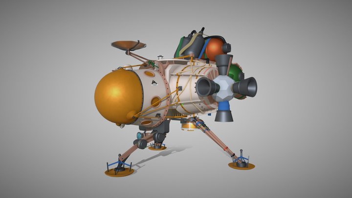 Outer Wilds | Hearthians Space Ship 3D Model