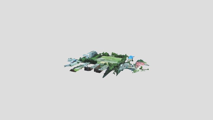 КазинцаСтадион3Д Simplified 3d Mesh 3D Model