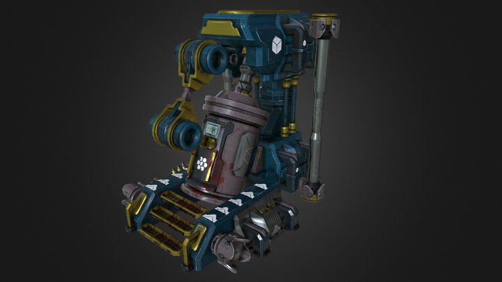 Cryo Chamber 3D Model