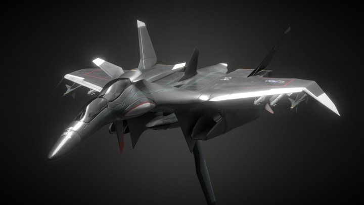 【戦闘妖精雪風】FFR31MR 3D Model