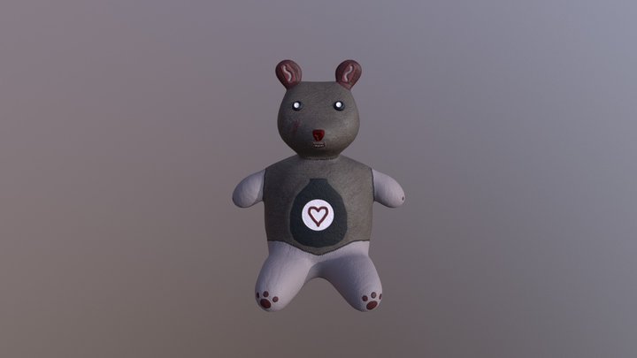 Bear-Heart 3D Model