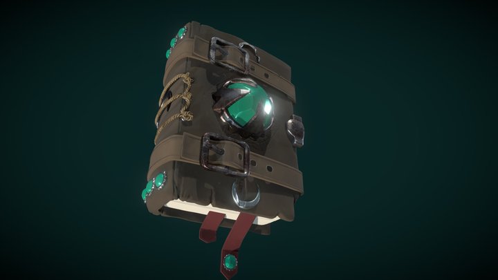 The Spellbook 3D Model