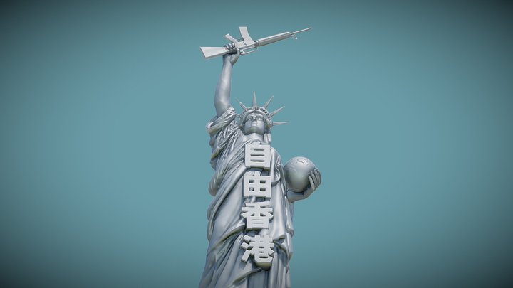 Statue of Liberty : Hong Kong 3D Model
