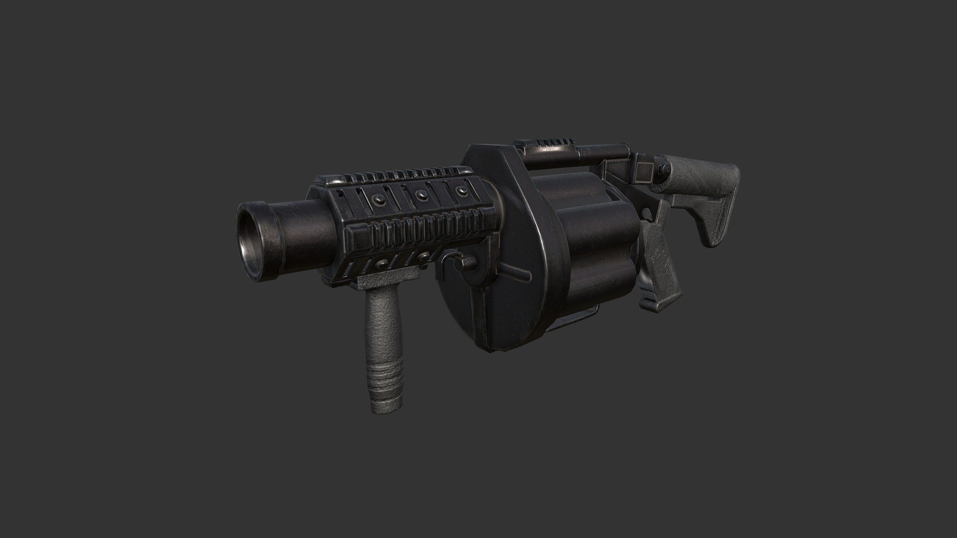 Grenade Launcher - Buy Royalty Free 3D model by GroundHog [9b080ab ...