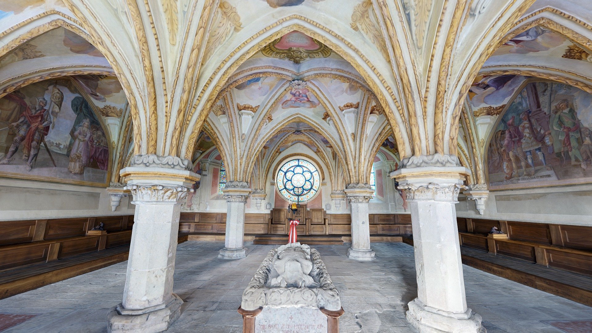 Kapitelsaal — Sketchfab embed 3D viewer